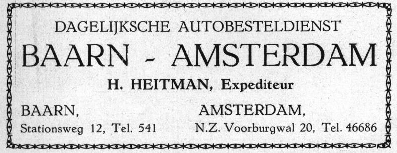 Expediteur H. Heitman
