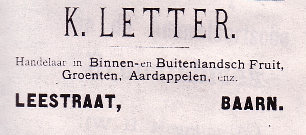 K. Letter