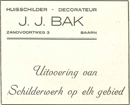 Huisschilder - Decorateut J.J. Bak