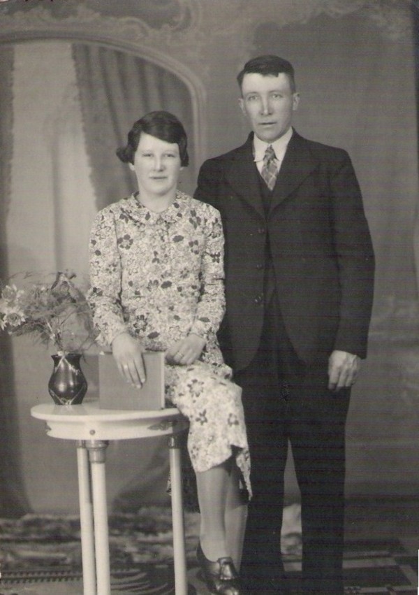Elisabeth van Beerschoten en vader Willem van Beerschoten