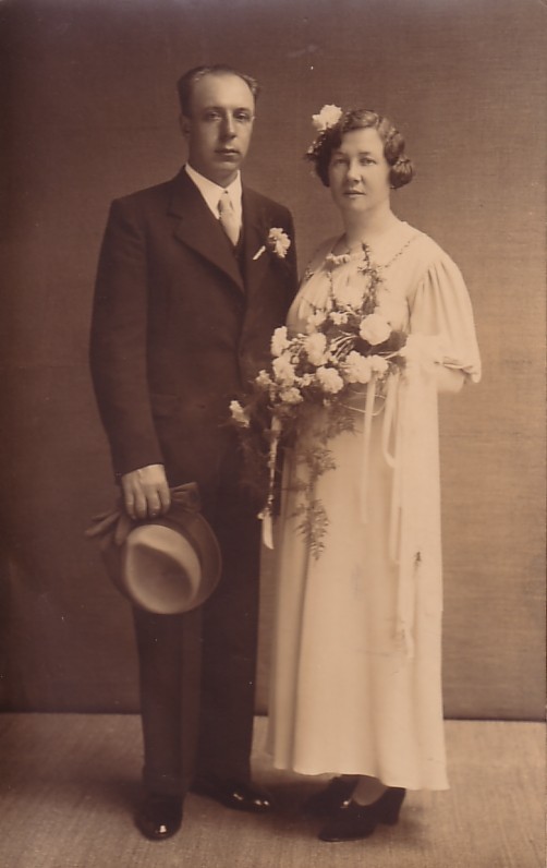 Nicolaas Pitter van Zijst en Hendrina Koops, trouwfoto