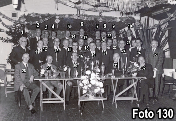 Postduivenvereniging De Pool in ca 1960