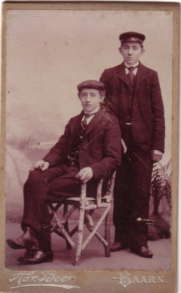 Gerrit Breunesse en Johannes Breunesse tweelingbroers