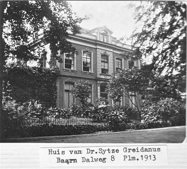 Villa Dalhof, woning van Sijtze Greidanus