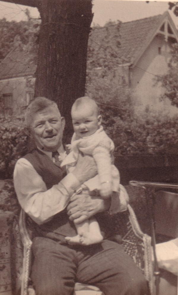 Johannes Petrus Piek met onbekend kindje
