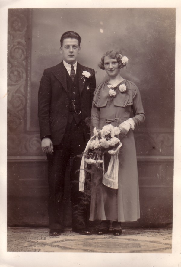 Hendrik van Essen en Bertha Ravenhorst trouwfoto