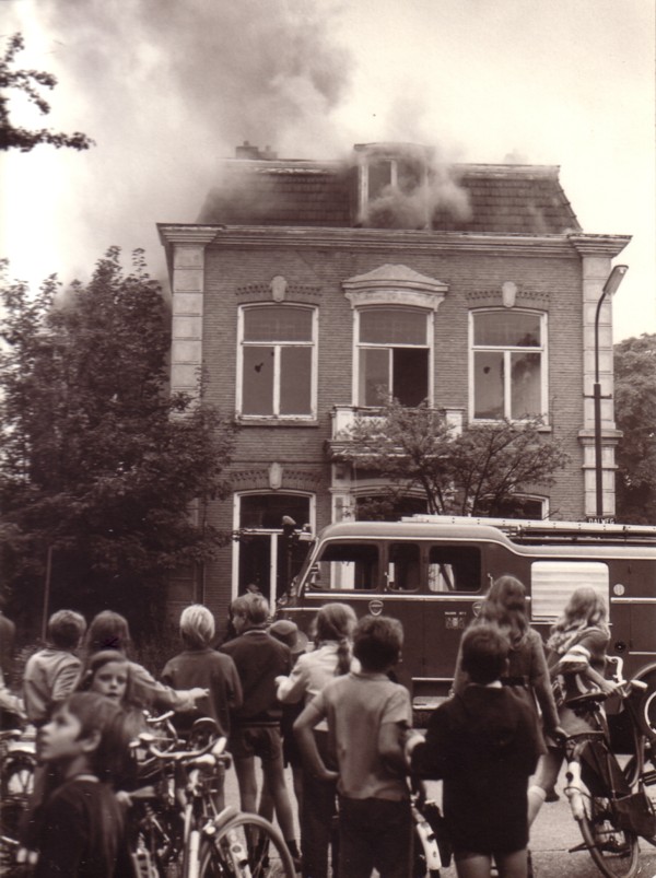 Brand in de Dalweg Baarn