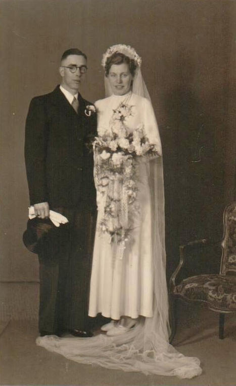Hendrik Jan de Zoete en Anna Rodenburg trouwfoto