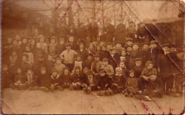 Groepsfoto onbekende kinderen