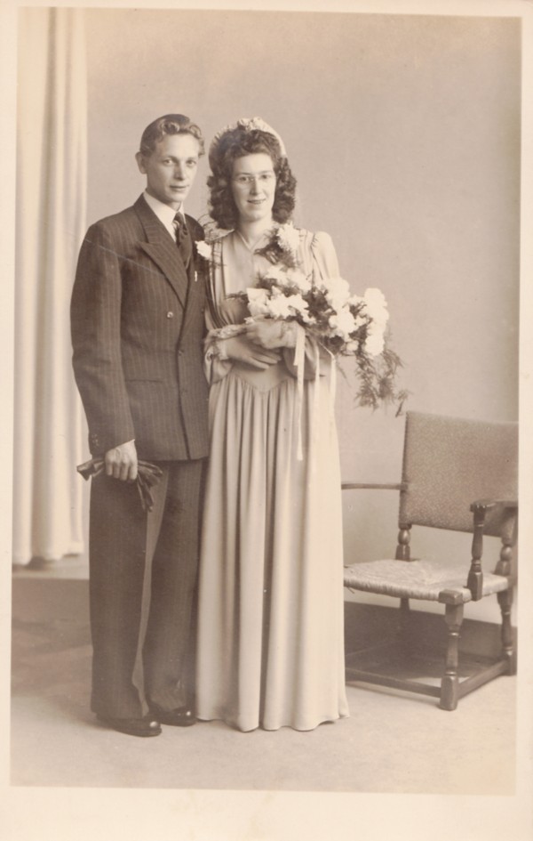 Teunis Ravenhorst en Hendrika van den Bor trouwfoto