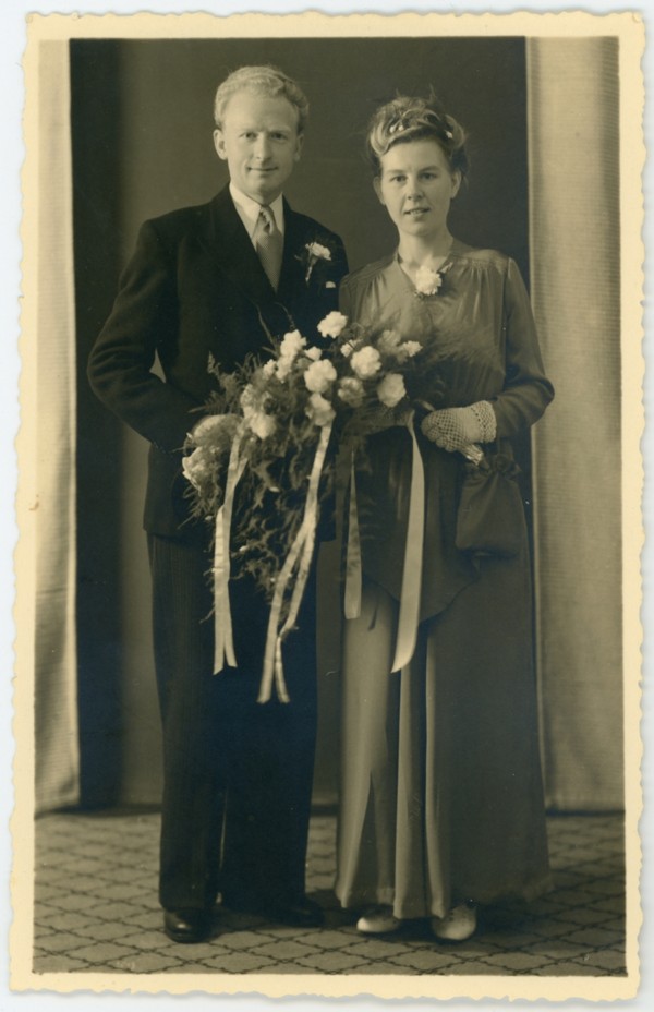 Cornelis Overeem en Jantine Meijer trouwfoto