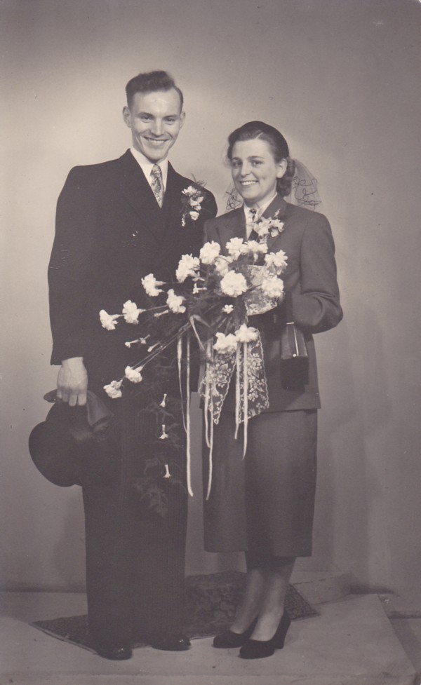 Steven Mooij en Maria Huisman trouwfoto