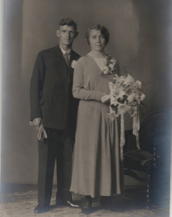 Gerardus Praag en Adriaantje Petronella Verleer trouwfoto