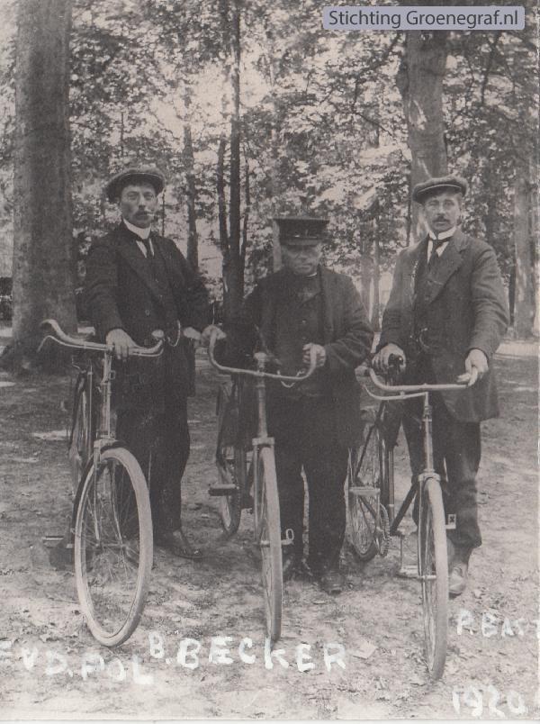 Evert van de Pol, Bernardus Becker en P. Bast