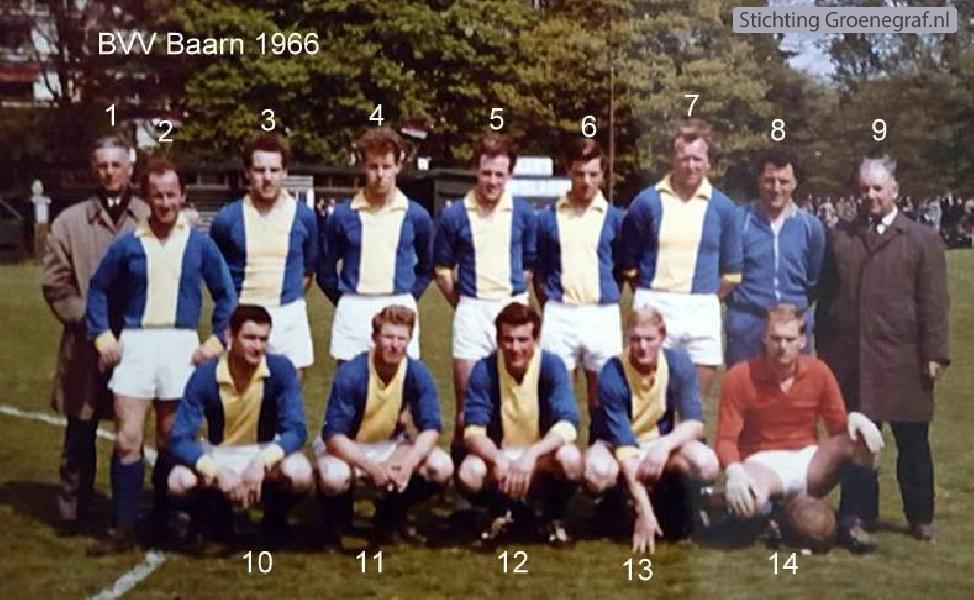 BVV Baarn 1e elftal 1966
