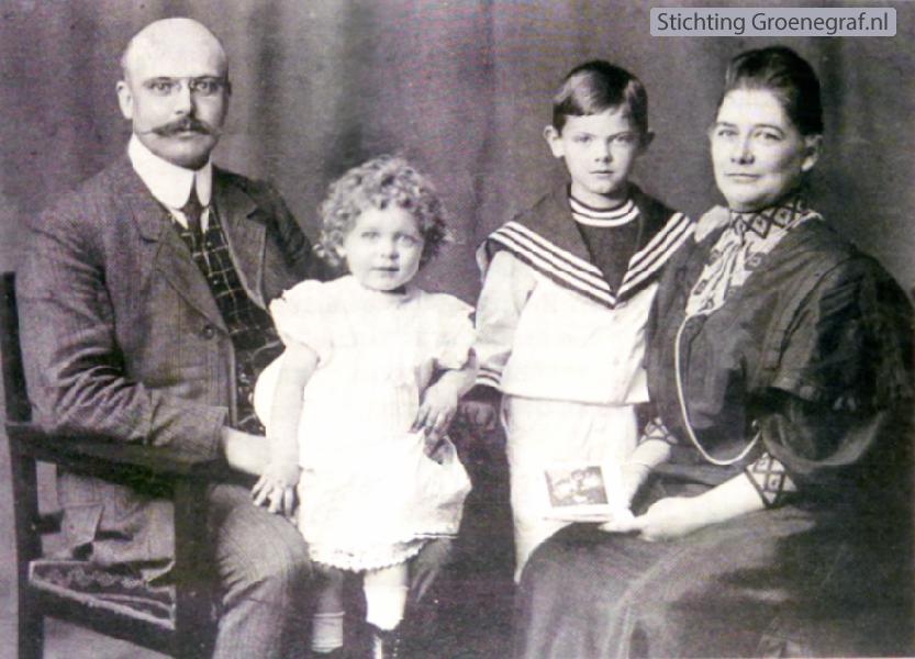 Hendrik Jacobus den Boer, Bernardina Helena Breijer met kinderen