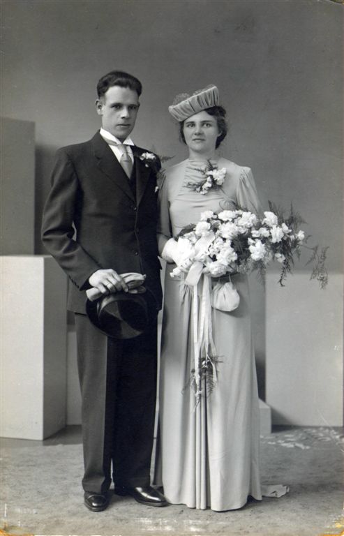 Anthony Slagboom en Geertruida Roos trouwfoto