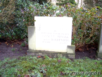Grafmonument grafsteen Jannetje van Woudenberg