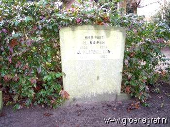 Grafmonument grafsteen Jantje  Vos