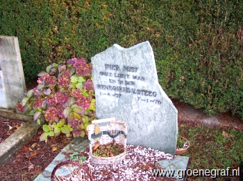 Grafmonument grafsteen Hendrikus van Steeg