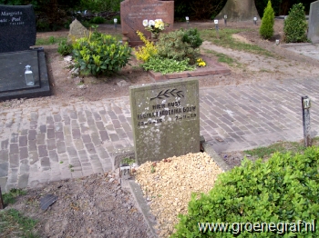 Grafmonument grafsteen Regina Frederika  Gouw