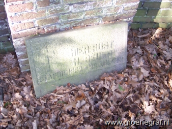 Grafmonument grafsteen Hendrikus  Beijer