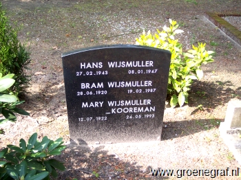 Grafmonument grafsteen Abraham  Wijsmuller