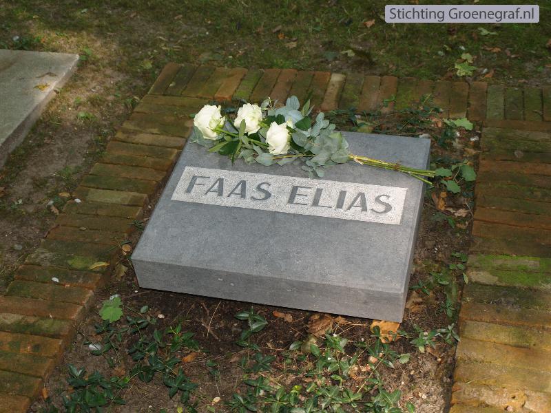 Grafmonument grafsteen Anthonia  Faas Elias