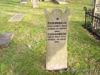 Grafmonument grafsteen Johannes  Seldenrijk