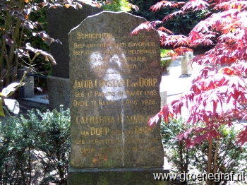 Grafmonument grafsteen Catharina Hendrieka van Dorp