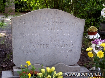 Grafmonument grafsteen Cornelis  Camper