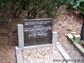 Grafmonument grafsteen Anna Maria  Meijer