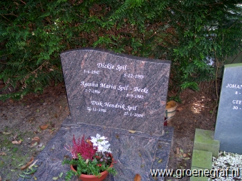 Grafmonument grafsteen Agatha Maria  Beeke