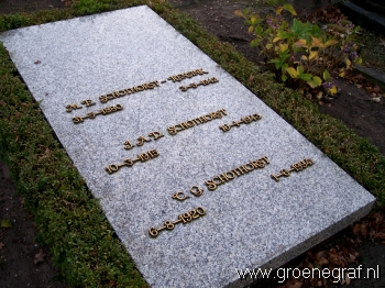Grafmonument grafsteen Cornelia Gijsberta  Schothorst