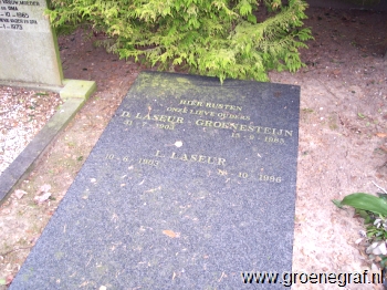 Grafmonument grafsteen Lammert  Laseur