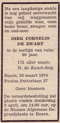 Afbeelding bij Dirk Cornelis de Zwart