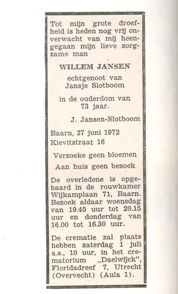 Afbeelding bij Willem  Jansen