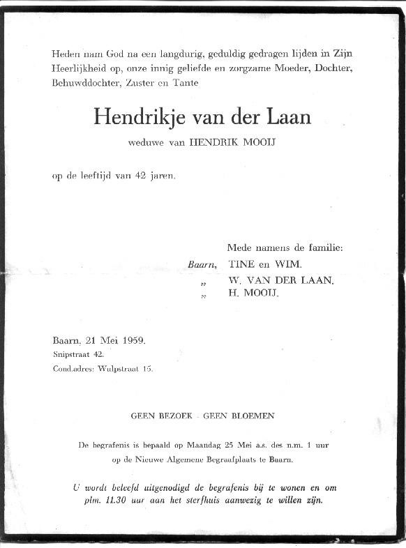 Afbeelding bij Henderikje van der Laan