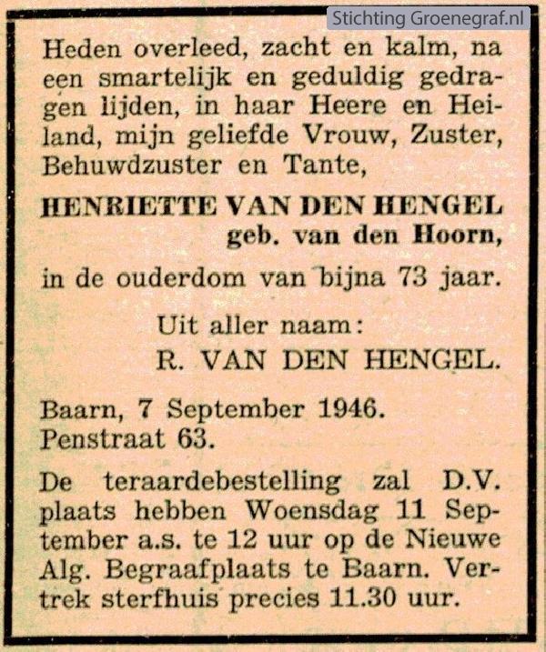 Afbeelding bij Henriëtte van den Hoorn