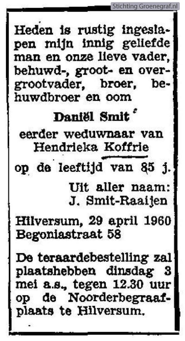 Afbeelding bij Daniël  Smit