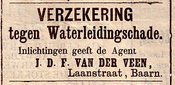 J.D.F. van der Veen agent in verzekeringen