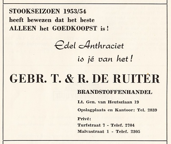 Gebr. T. & R. de Ruiter, brandstoffenhandel