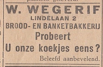 W. Wegerif, brood- en banketbakkerij