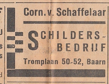 Corn. Van Schaffelaar schildersbedrijf